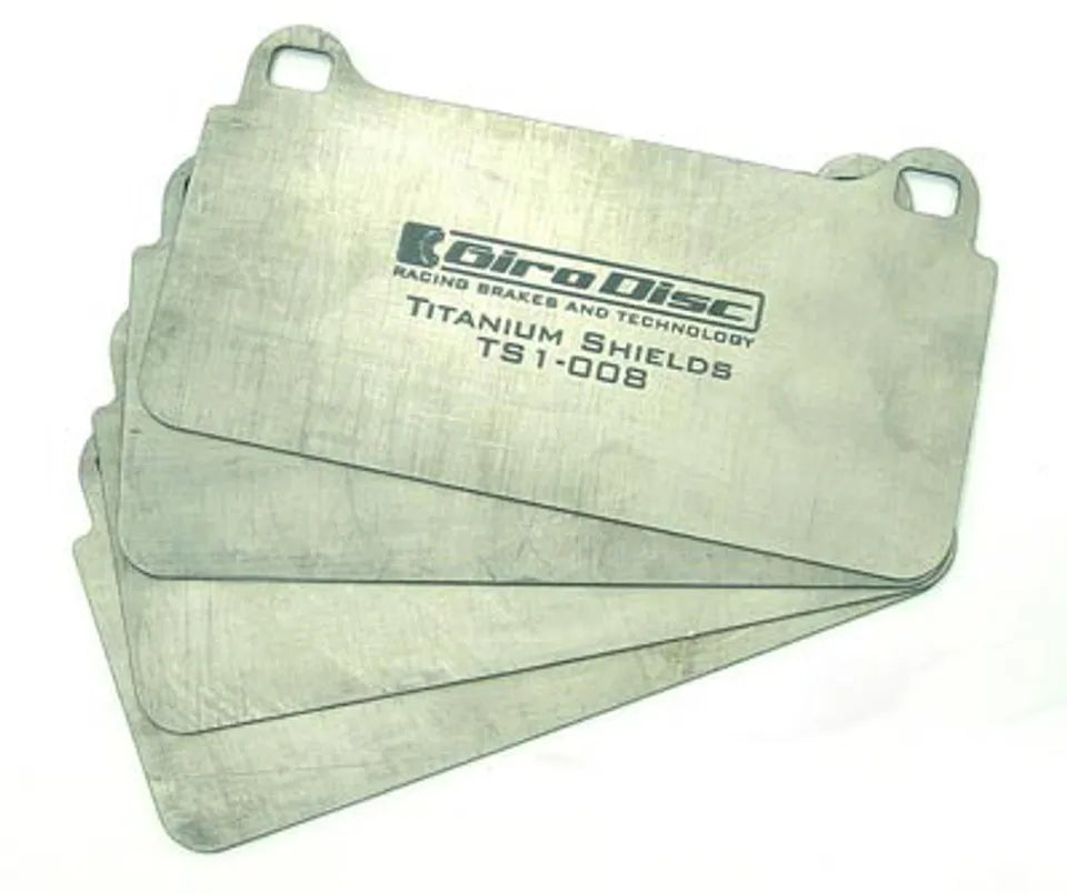 Gen 5 ACR 6 Piston Titanium Brake Shields