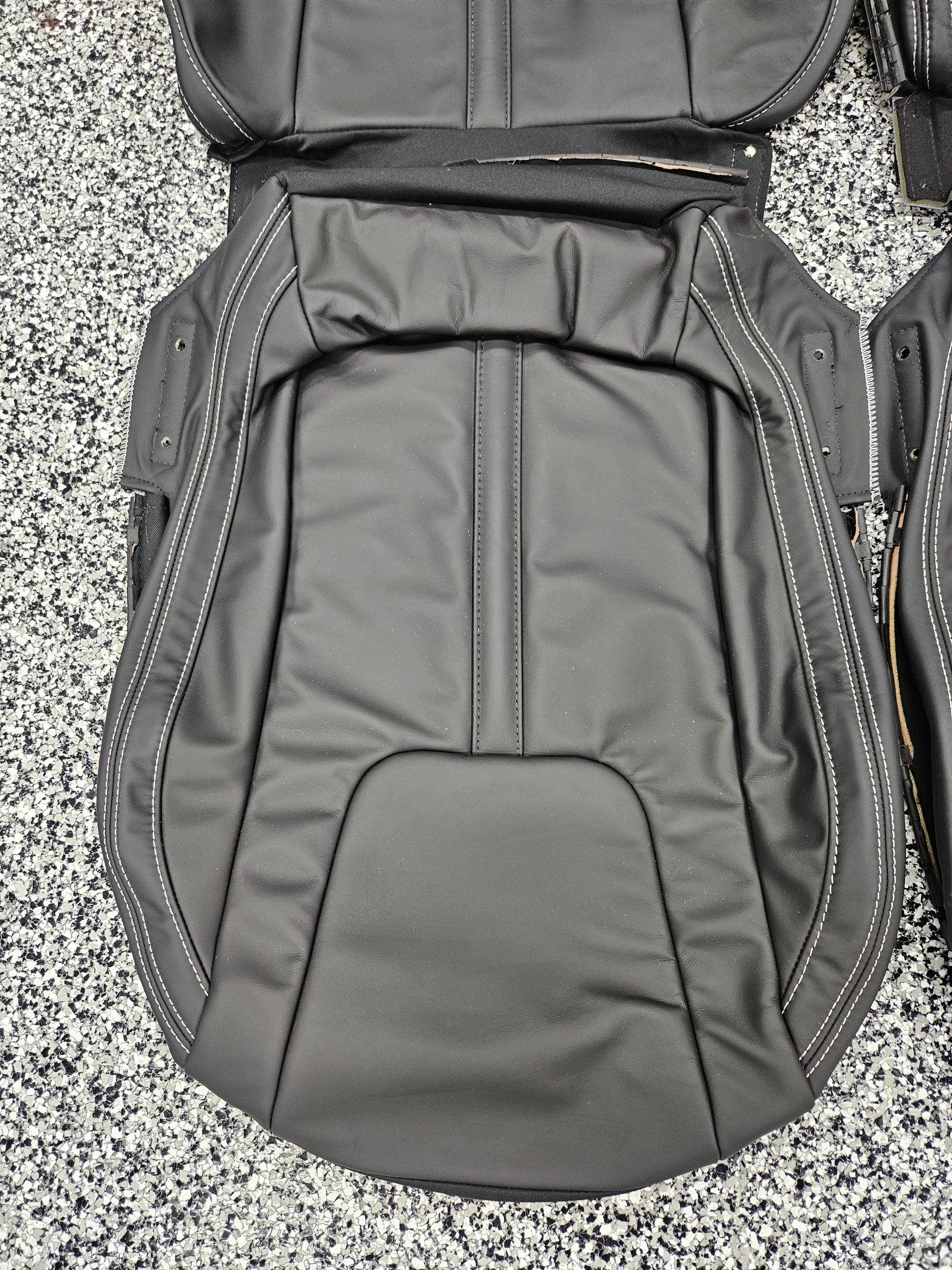 Gen 5 Viper Black Nappa Leather Seat Covers