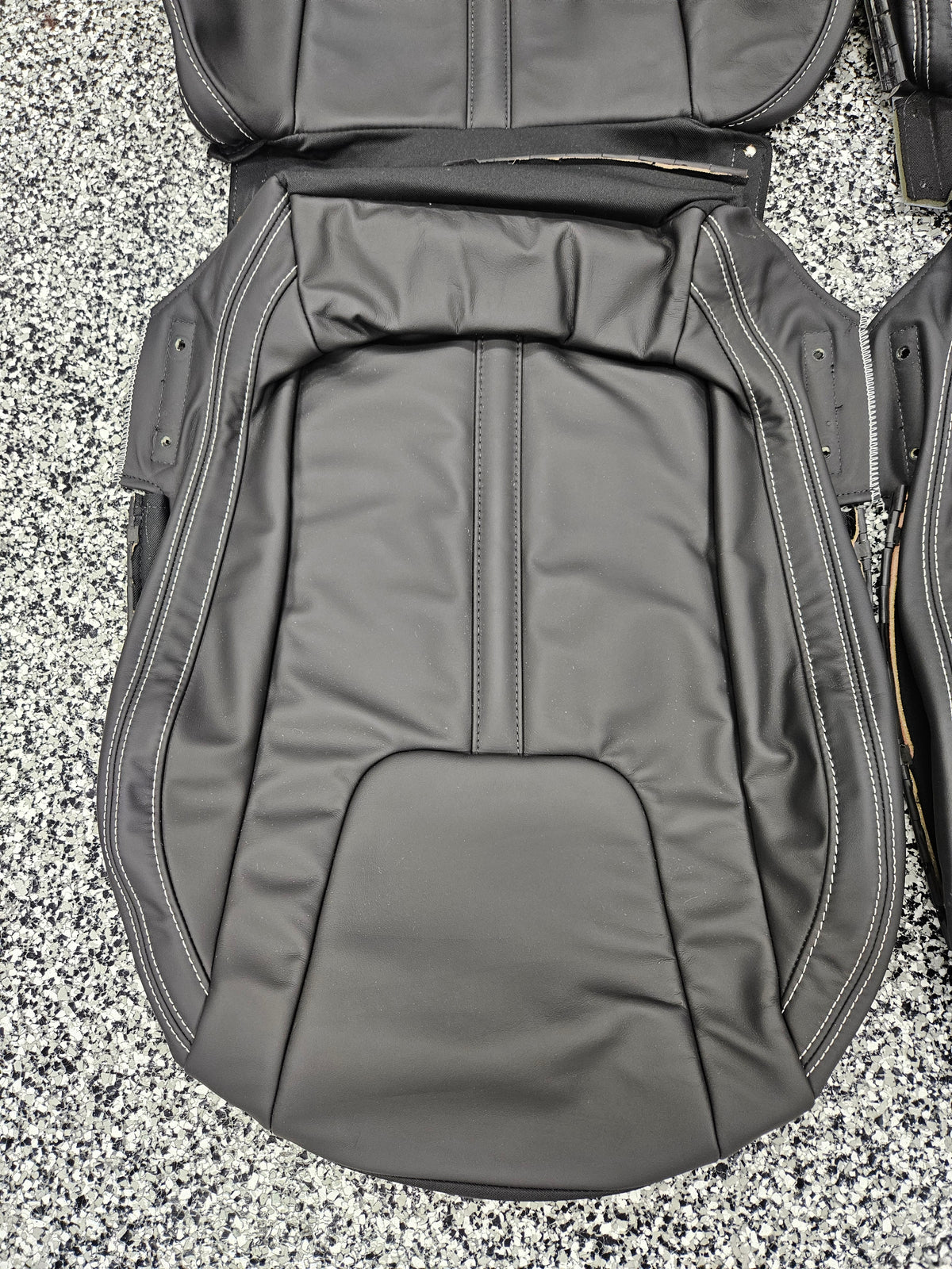 Gen 5 Viper Black Nappa Leather Seat Covers