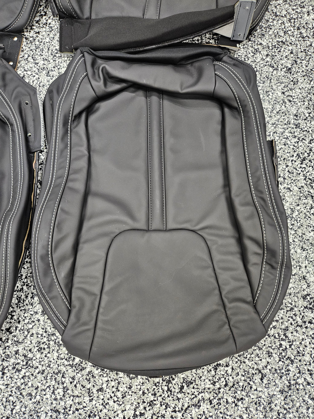 Gen 5 Viper Black Nappa Leather Seat Covers