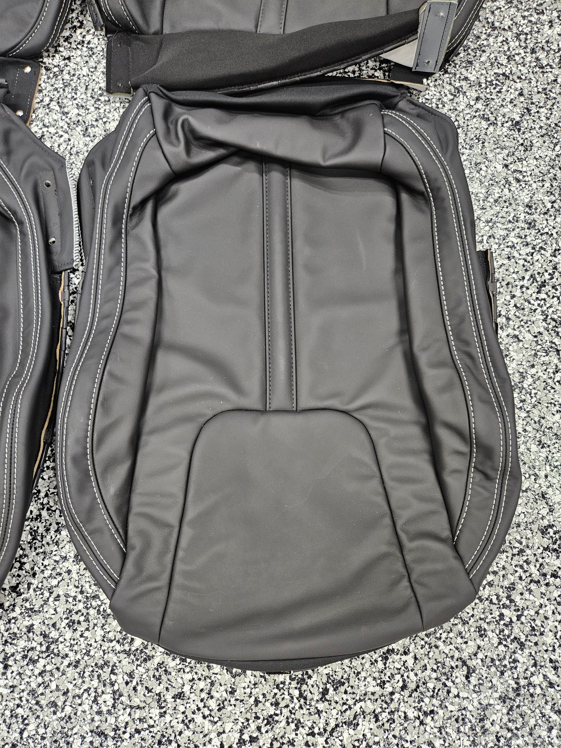 Gen 5 Viper Black Nappa Leather Seat Covers