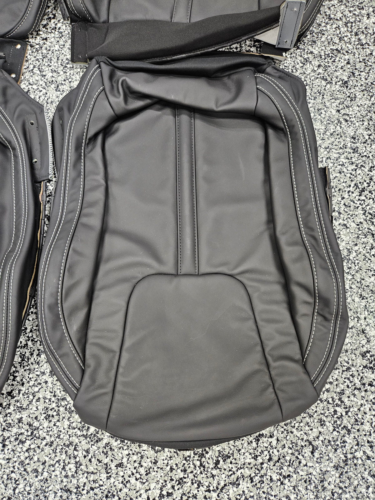 Gen 5 Viper Black Nappa Leather Seat Covers
