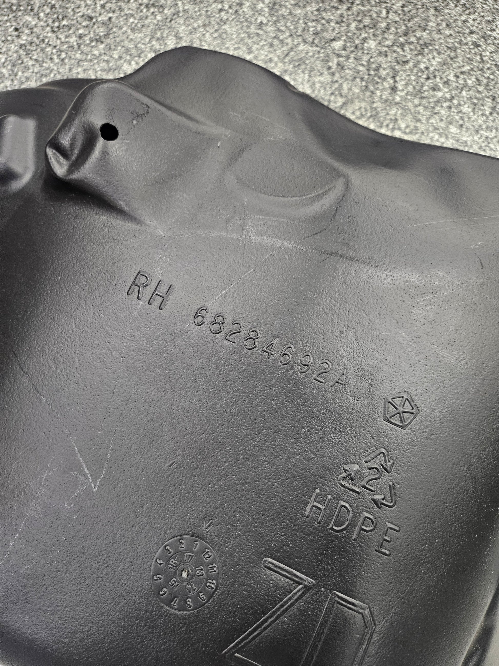 Gen 5 Viper Passenger Rear Splash Shield