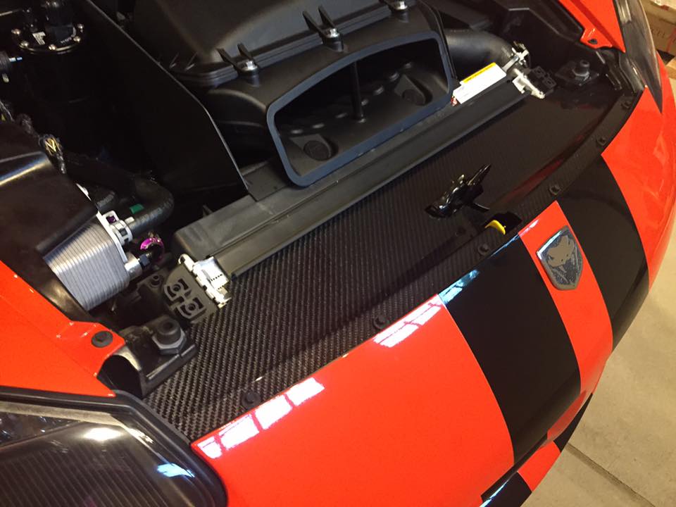 Gen 3/4 Viper Carbon Radiator Closeout Panel