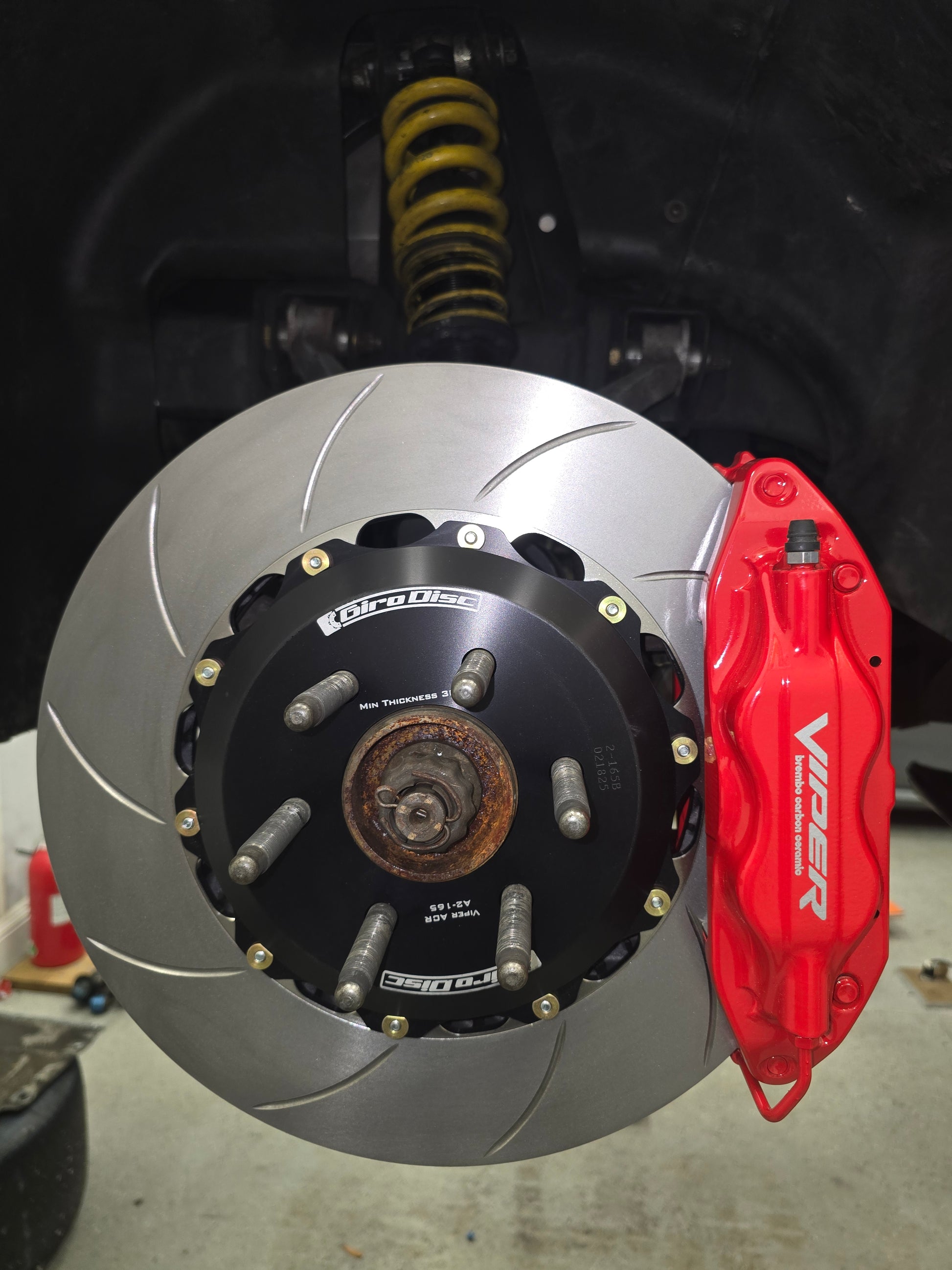 Viper 4 Piston Brembo Rear BBK