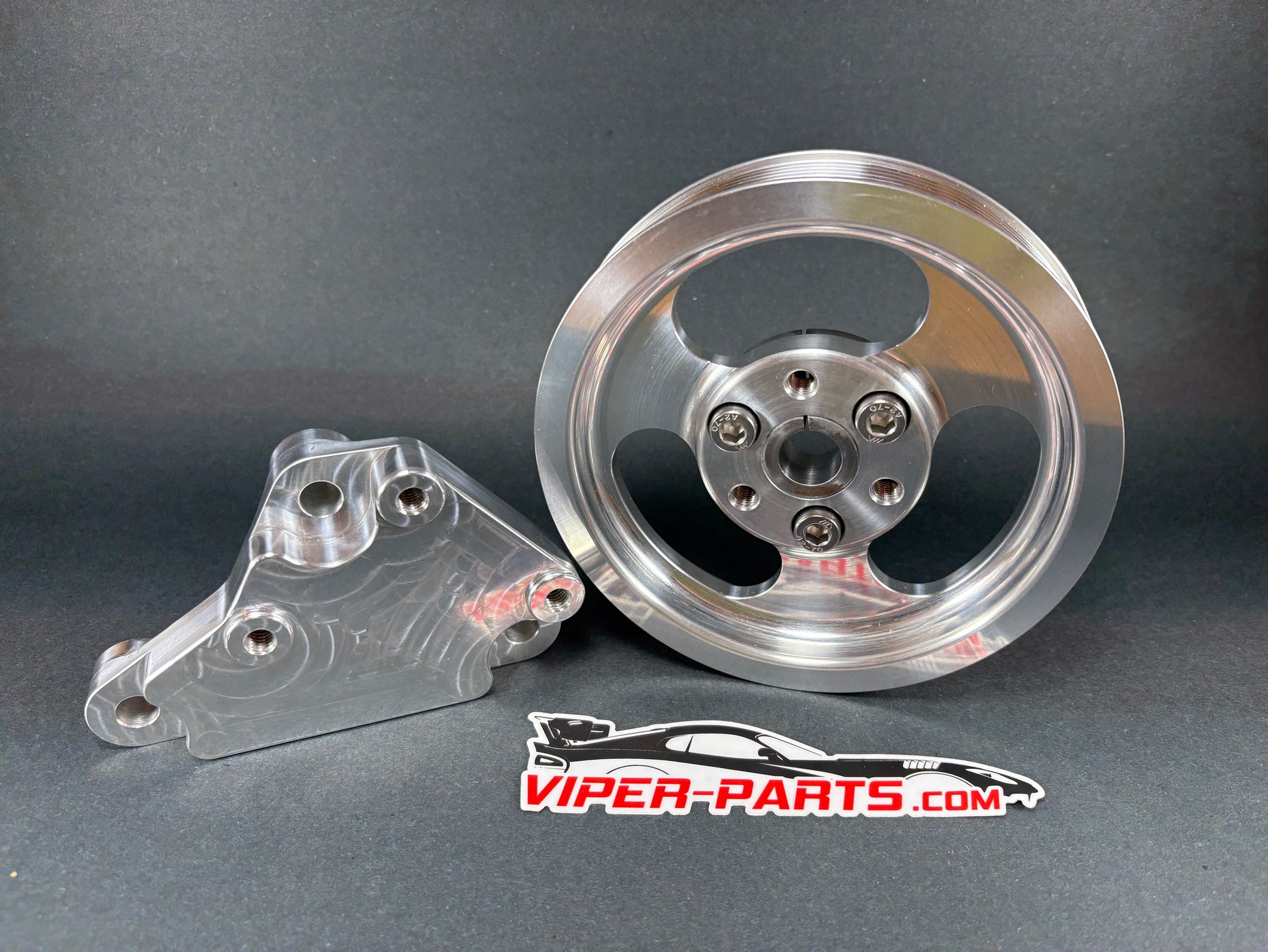 Gen 2 Billet Power Steering Pulley & Bracket