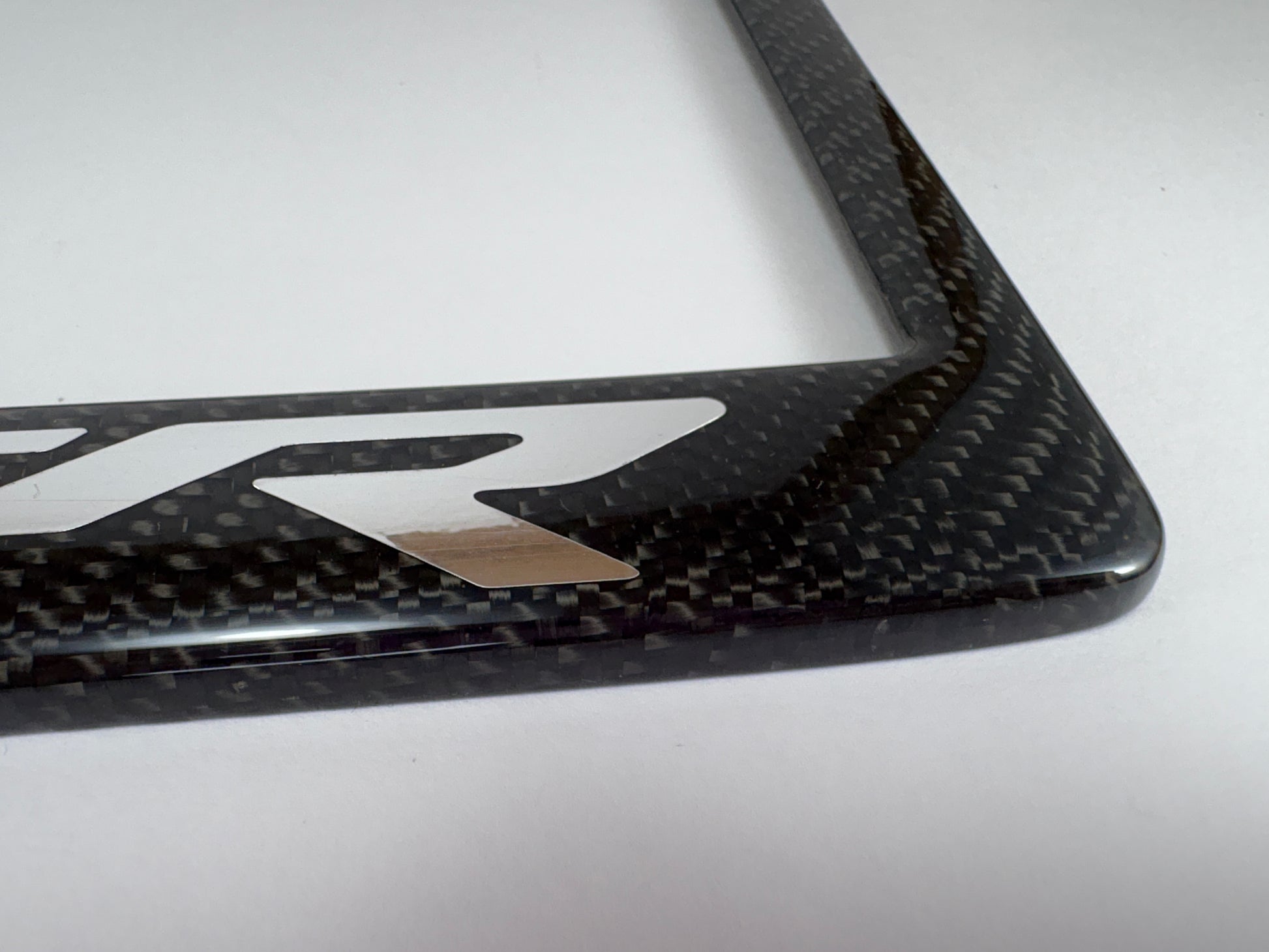 Carbon Fiber Viper License Plate Frame