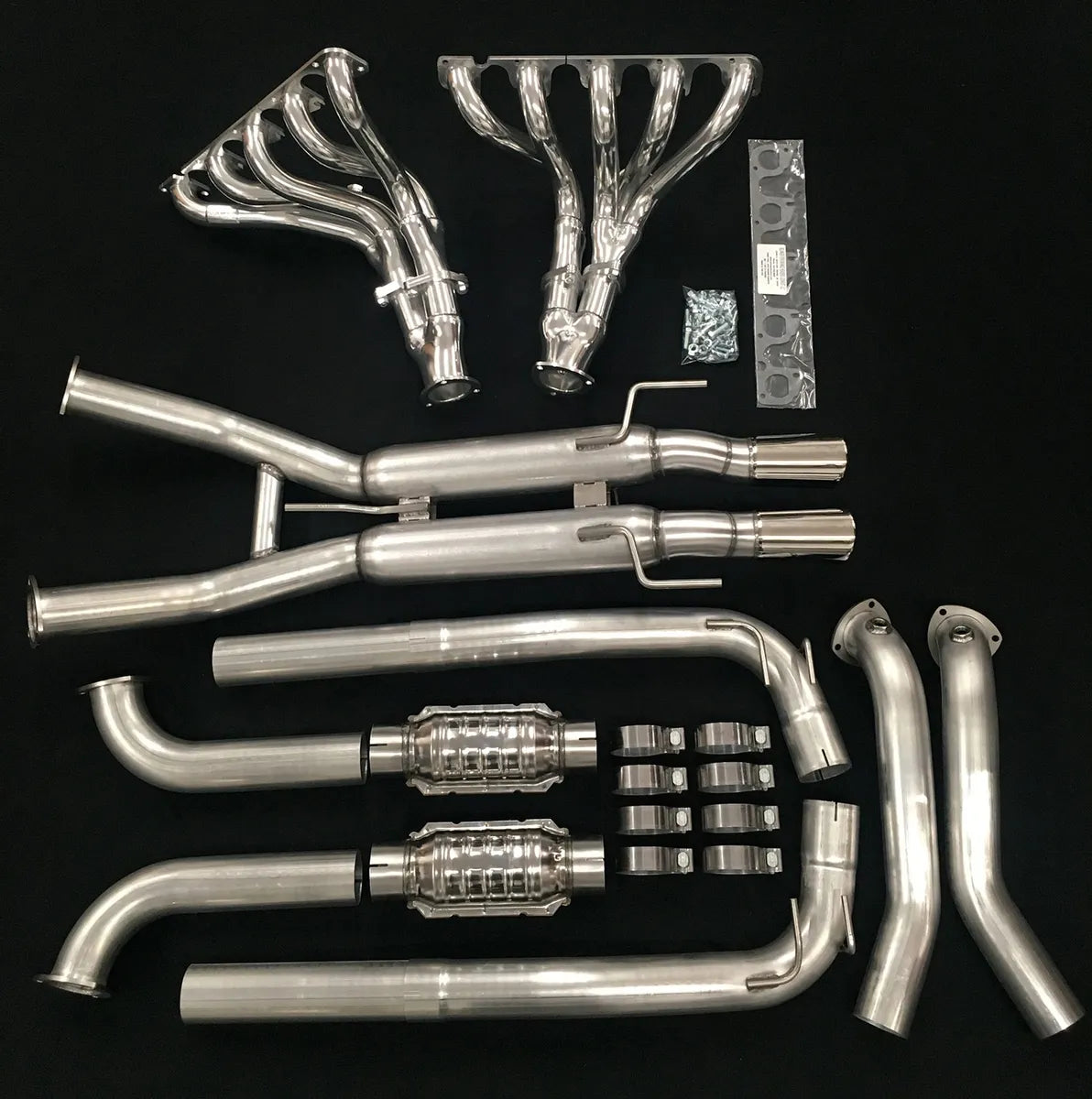 Gen 2 Belanger Header, Cats, & Exhaust Kit