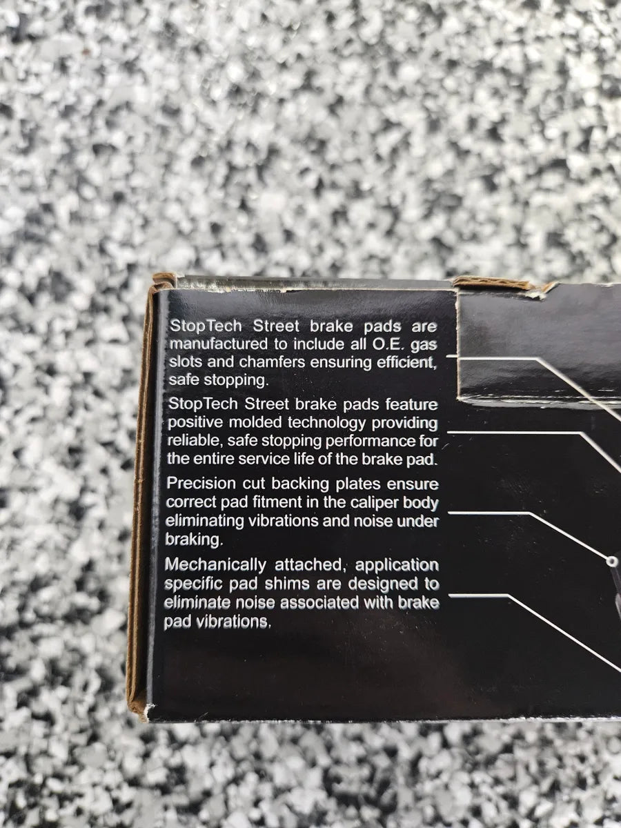 Gen 3/4/5 Stoptech Street Pads